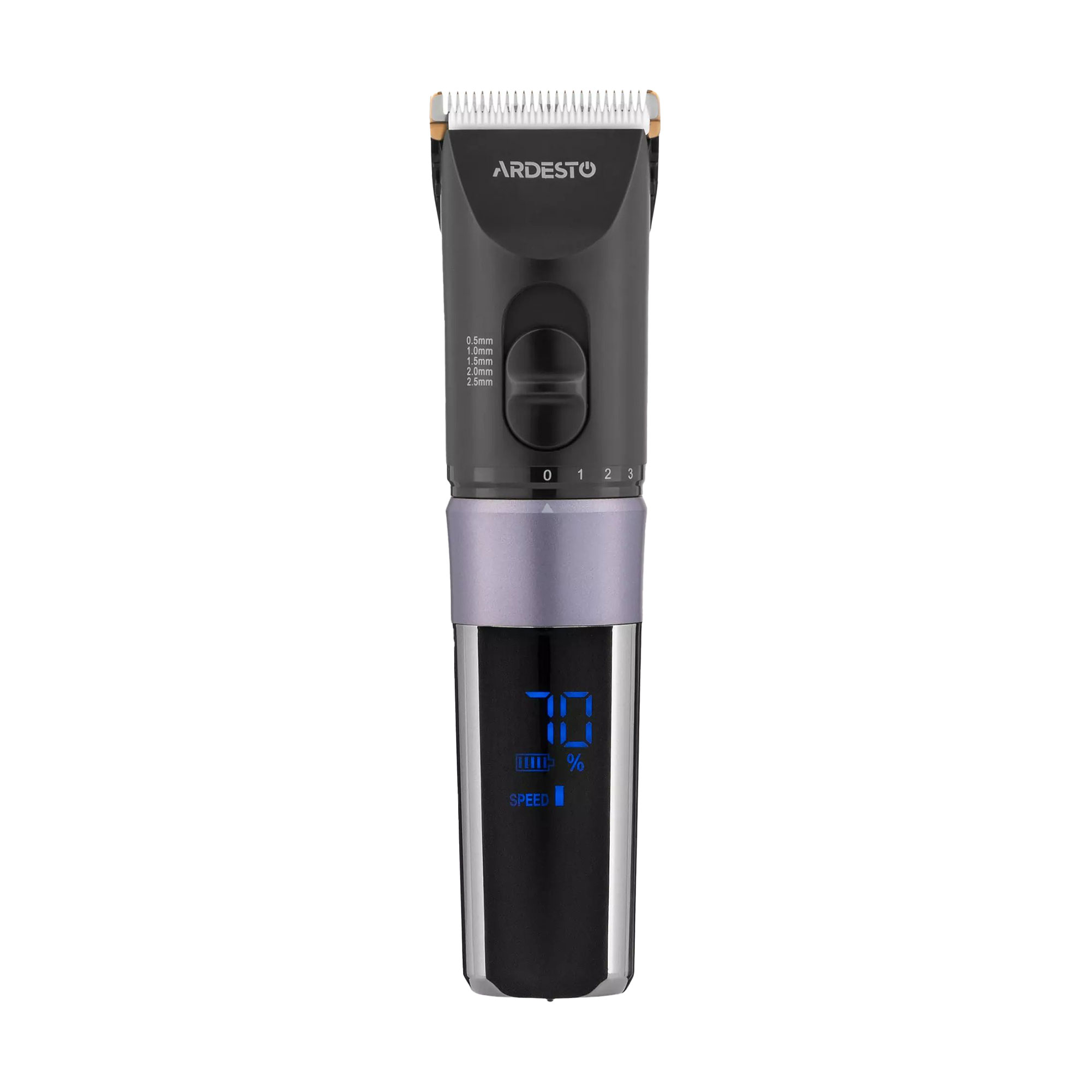 Машинка для стрижки Ardesto 4 насадки, чорна (HC-Y40-DBS)